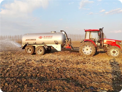 山东牧场沼液施肥还田罐车